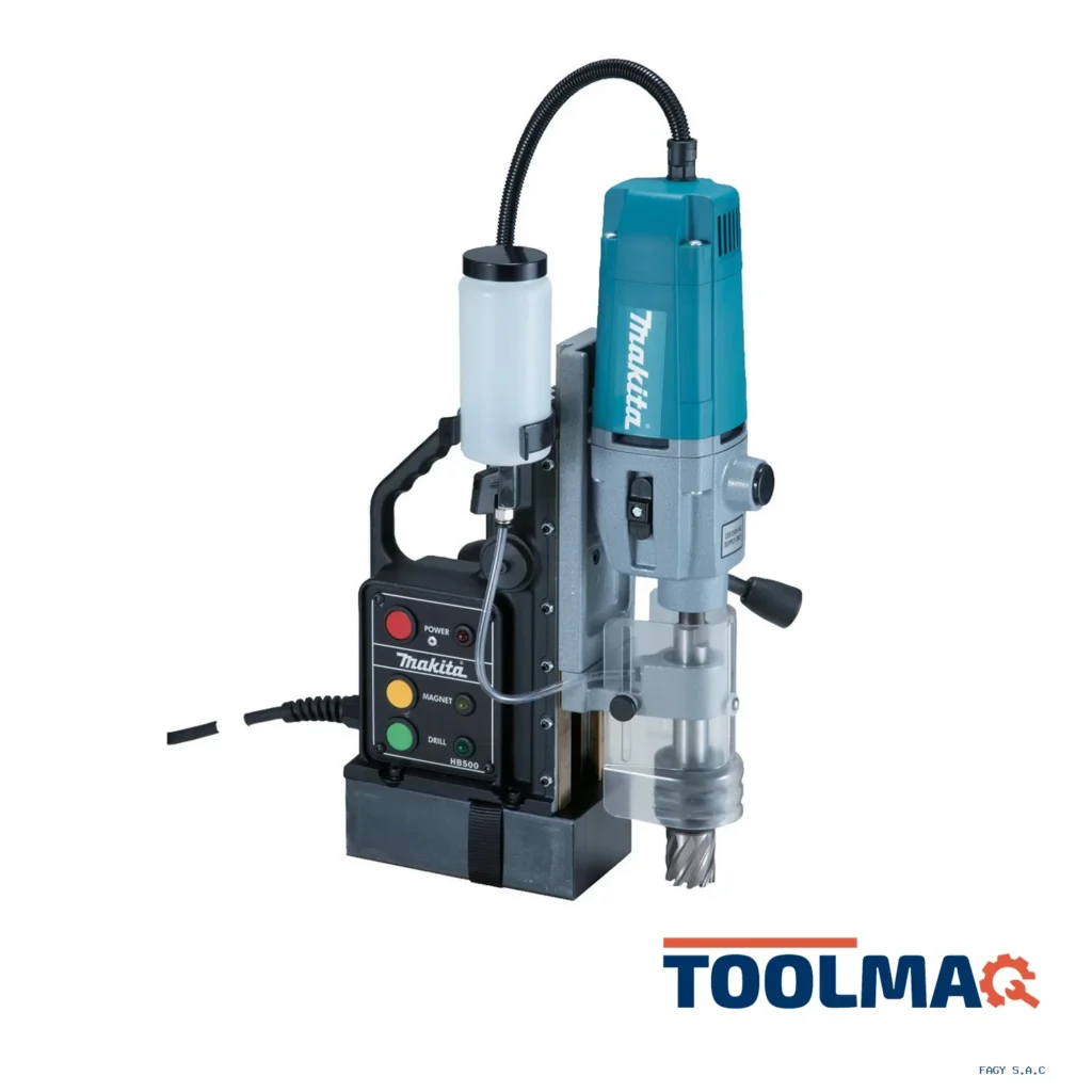 Taladro Magnético 16 mm 1150W 50 mm Makita HB500