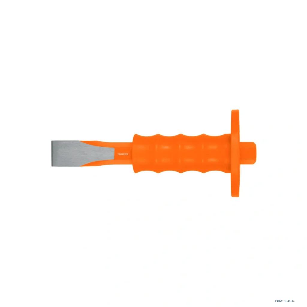 Cincel de corte frío 1 x 8" con grip, Truper 12276