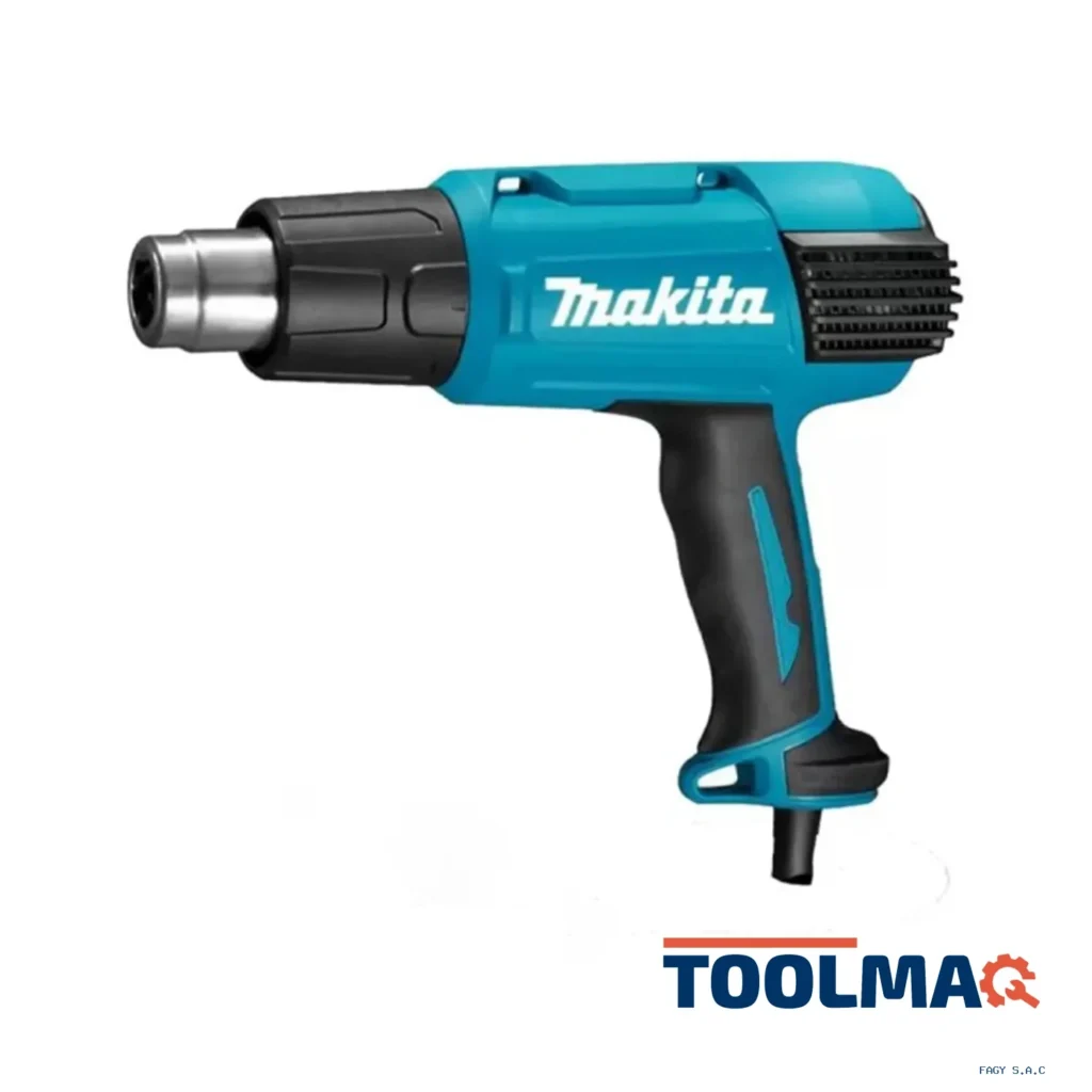 Pistola de Calor 2000W / 50 - 650°C / Pantalla Digital Makita HG6530V