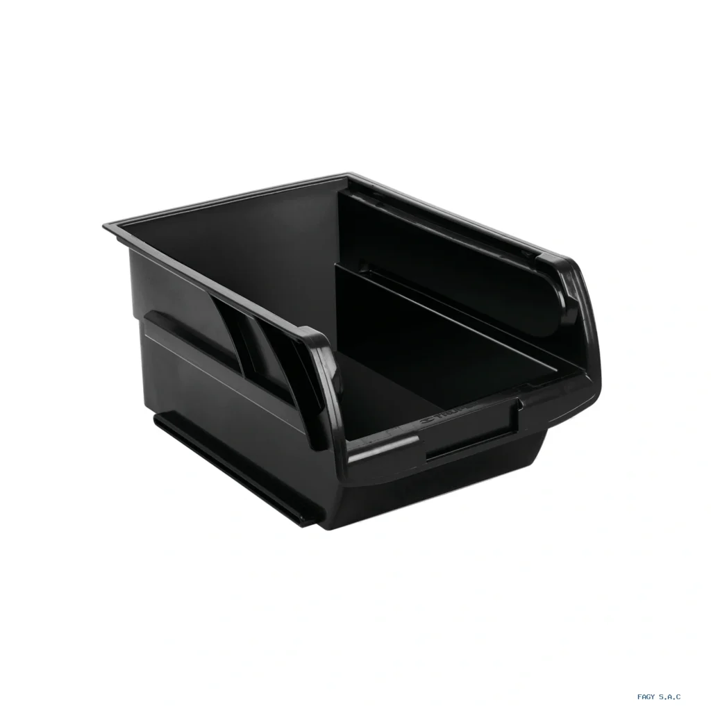 Gaveta apilable #2.5 de plástico, 21 x 14 x 9.5 cm, TRUPER 102436
