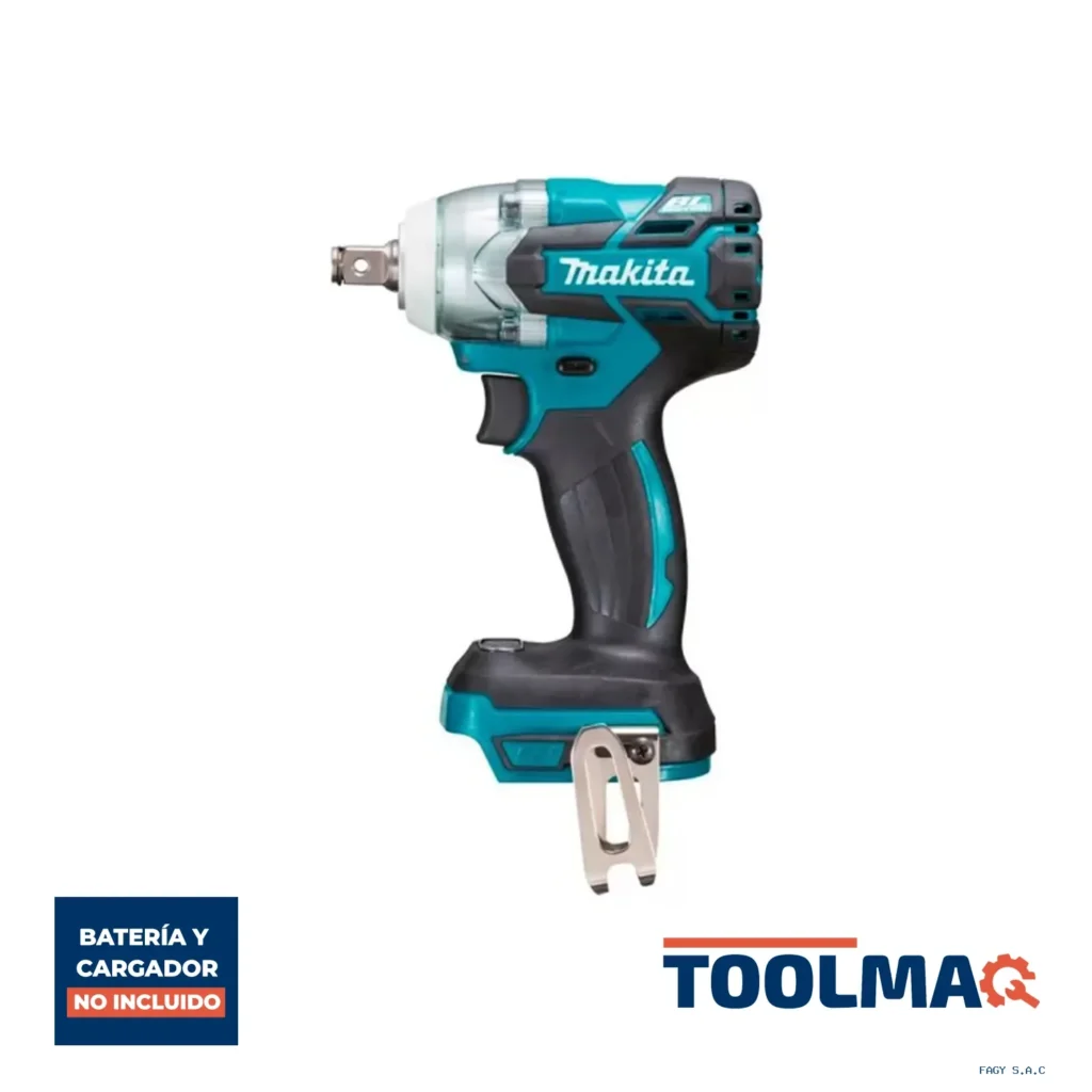 Llave de Impacto 1/2" 18V LXT BL 280 Nm Baretool Makita DTW285Z