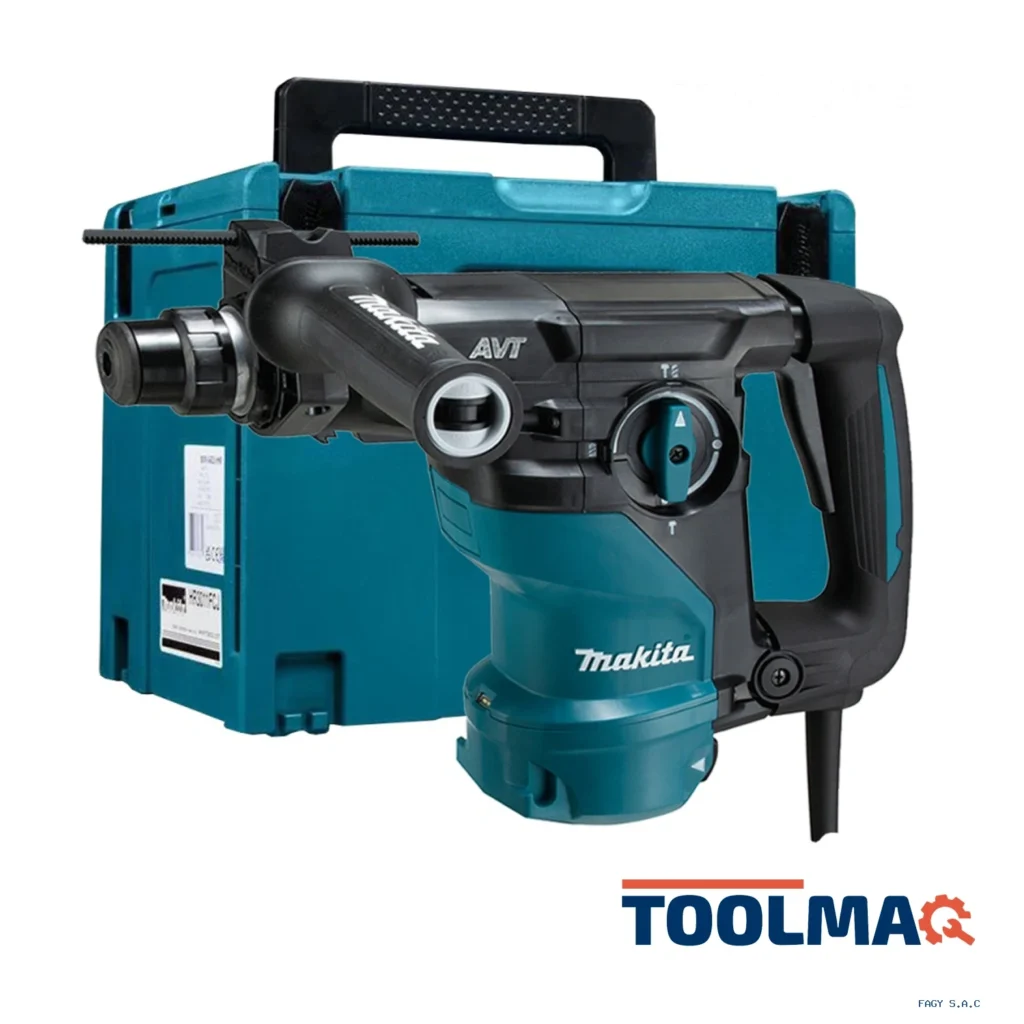 Rotomartillo SDS Plus 1050W 3.9J + Makpac Makita HR3011FCWJ
