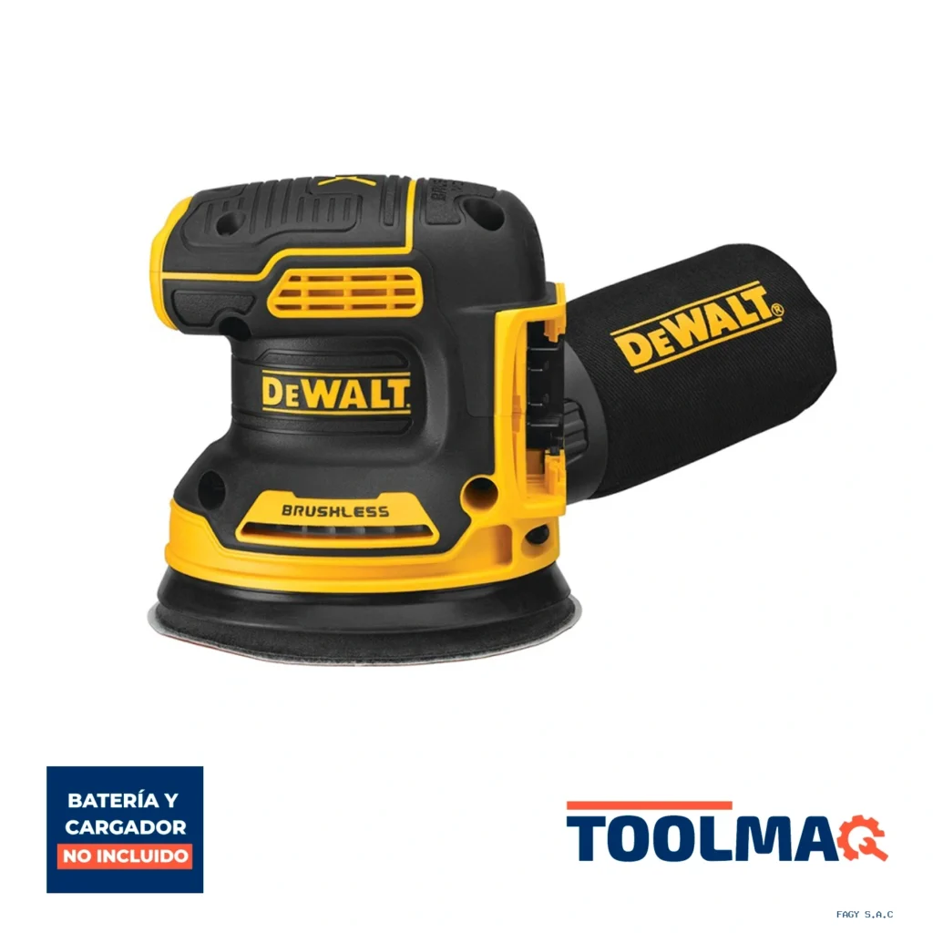 Lijadora Excentrica 5" 20V XR Baretool Dewalt DCW210B