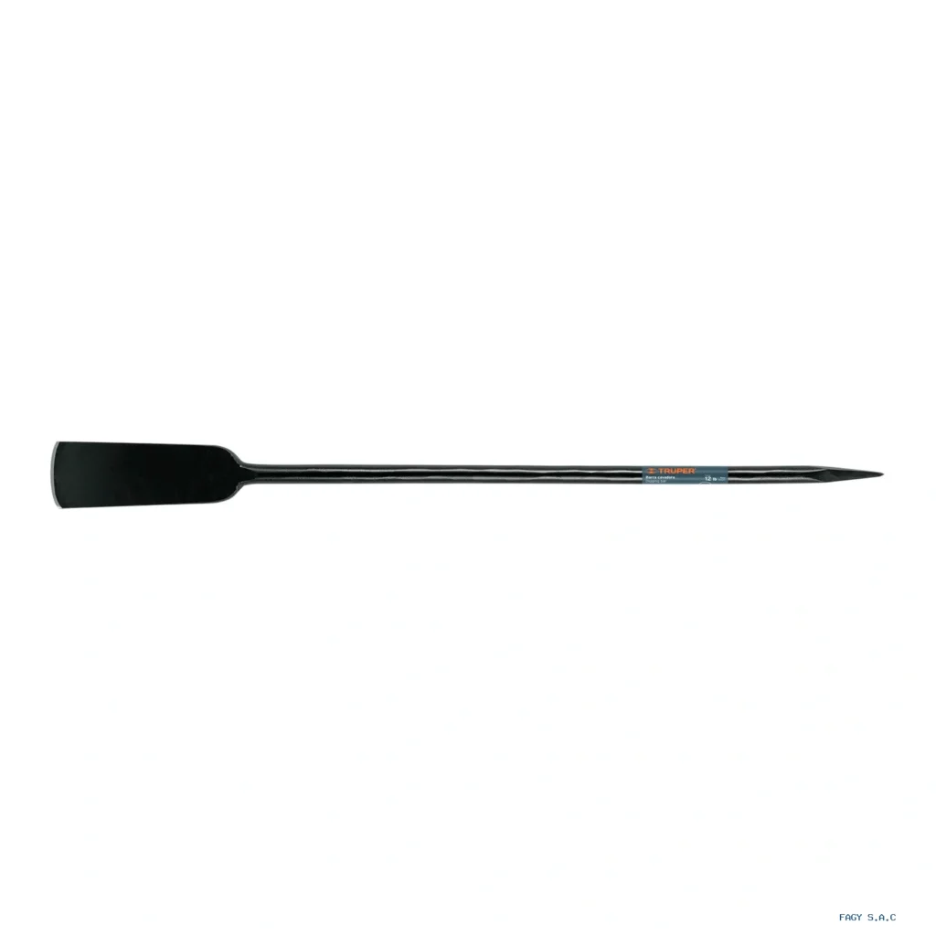 Barra cavadora 1" x 120 cm, escoplo 102 mm, TRUPER 19985