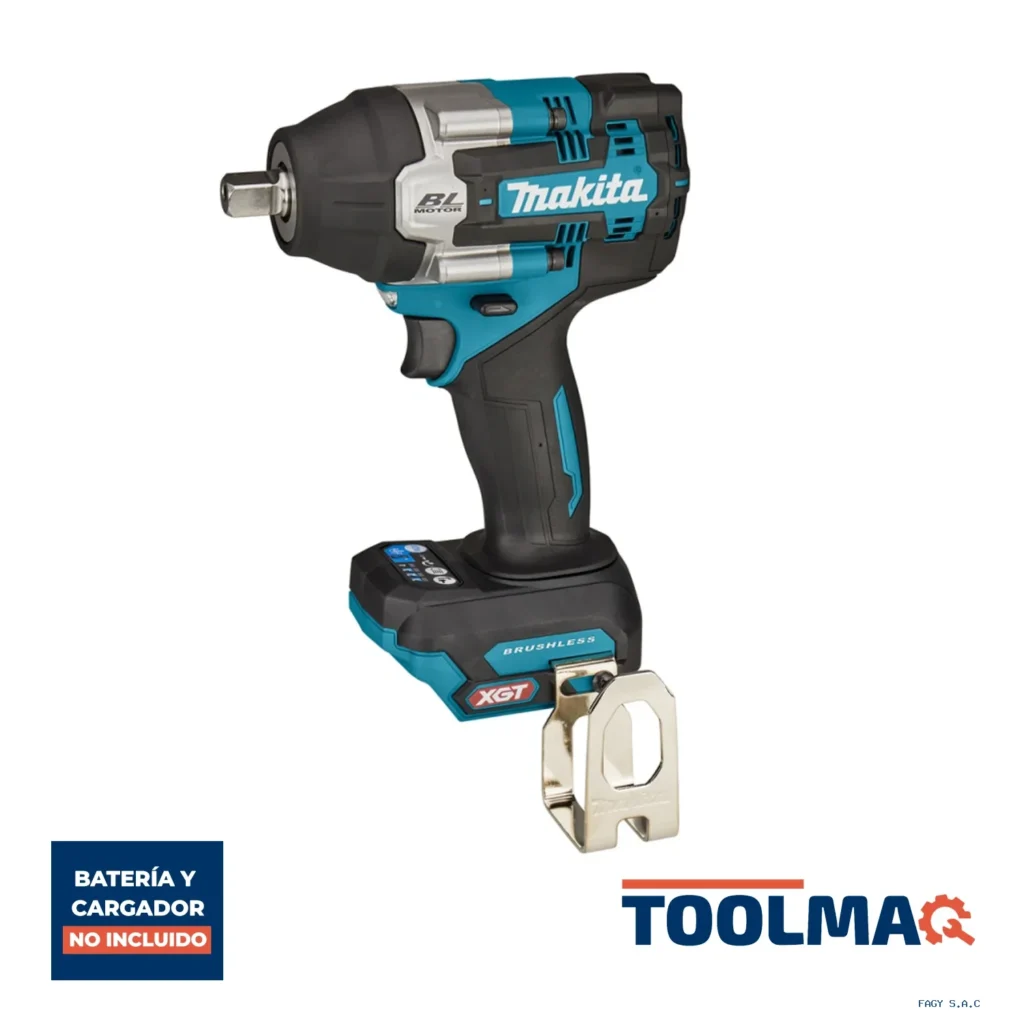 Llave de Impacto 1/2" 40V XGT BL 760Nm Baretool Makita TW007GZ