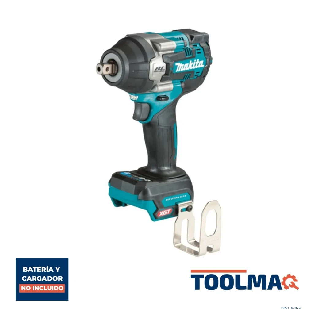 Llave de Impacto 1/2" 40V XGT BL Baretool Makita TW008GZ