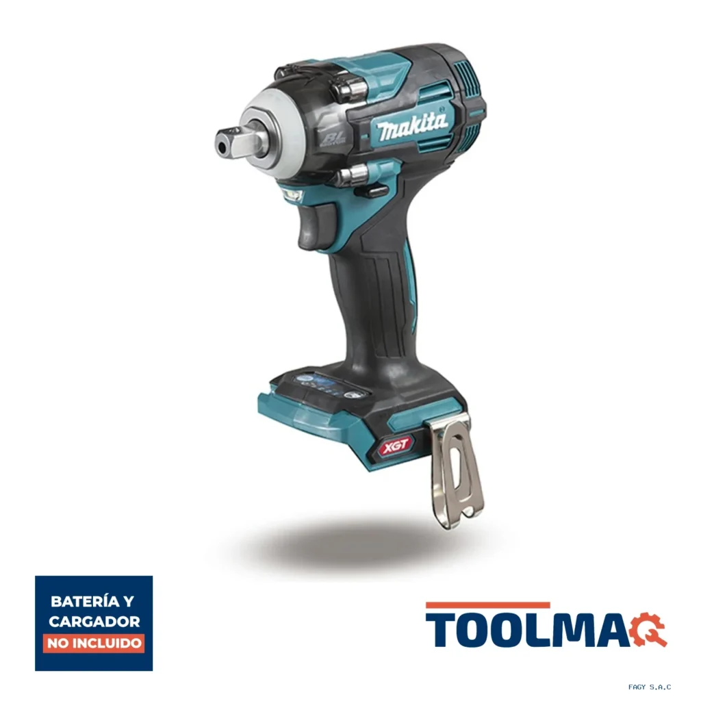 Llave de Impacto 1/2" 40V XGT BL 350 Nm Baretool Makita TW005GZ