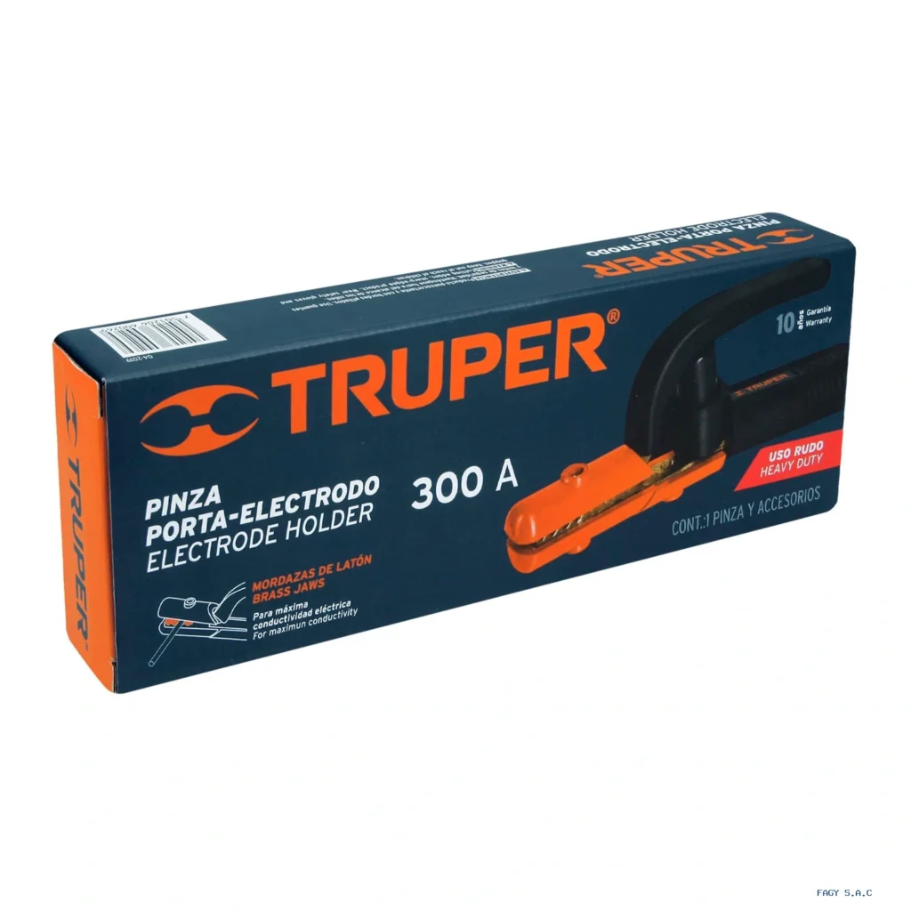 Alicate pinza porta electrodo de 300 A, Truper 14232
