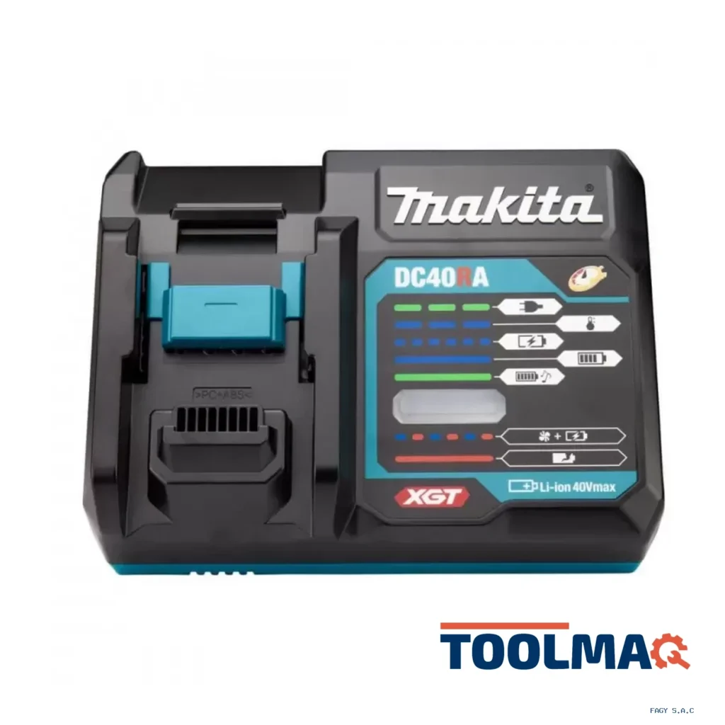 Cargador Rápido de Baterías 40V XGT Makita DC40RA 191E07-8