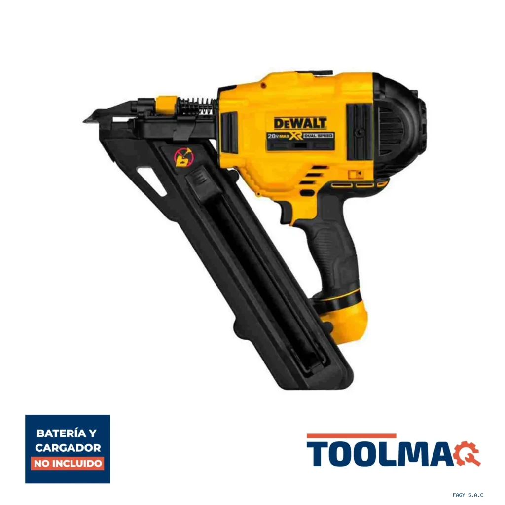 Clavadora de conectores metalicos 20 V 30° Xr Baretool (Sin Batería/Sin Cargador) Dewalt DCN693B