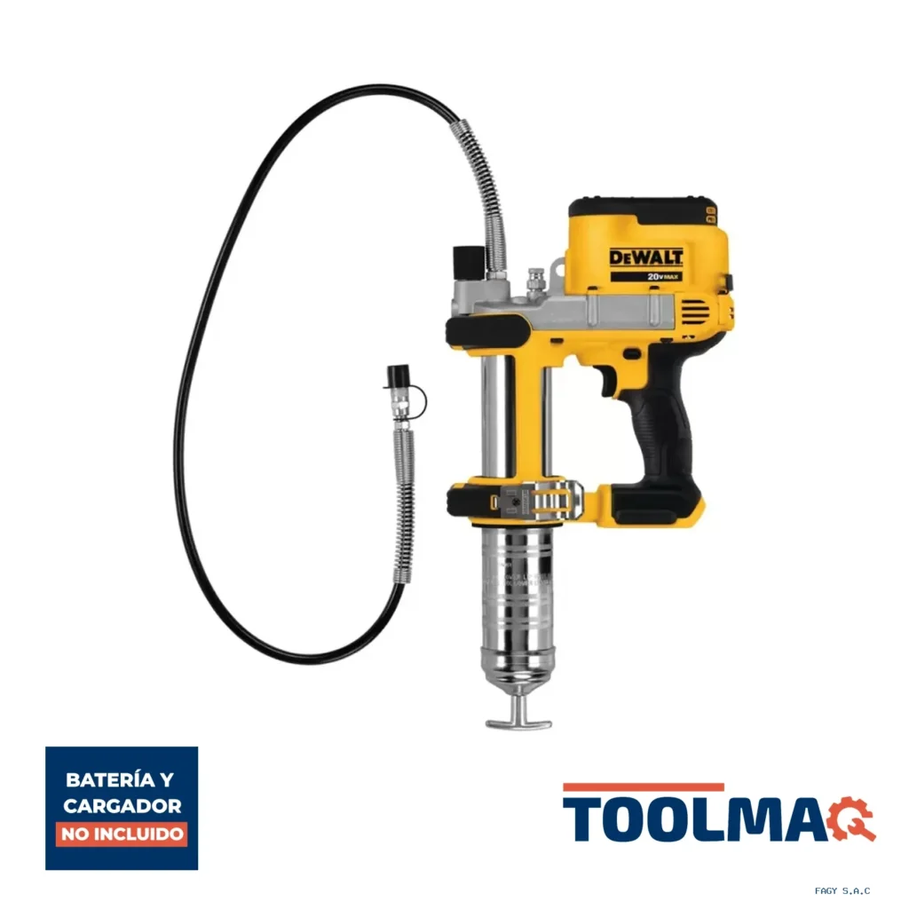 Pistola Engrasadora Inalámbrica 20V Max 14 oz Baretool (Sin Batería / Sin cargador) DCGG571B