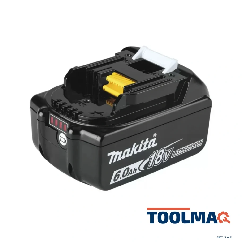 Batería de Ion de Litio 18V LXT 6.0Ah Makita BL1860B 632F69-8