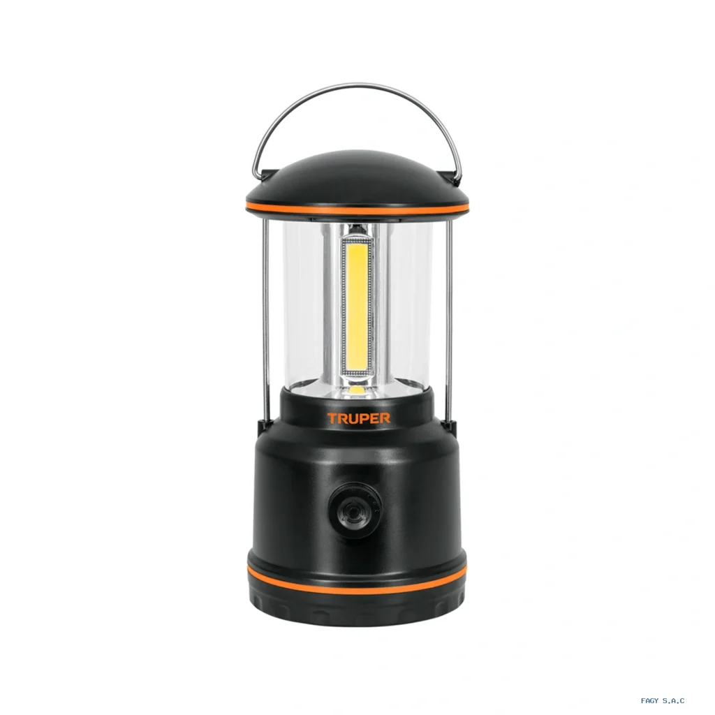 Linterna de LED para campamento, tipo  farol, de Pilas 3 D LACA-3D 10760