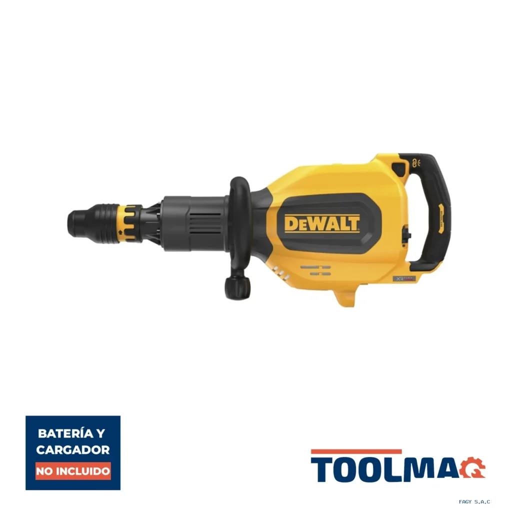 Martillo Demoledor SDS-Max 60V Brushless 27J Baretool Dewalt DCH911B-B3