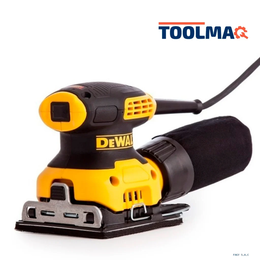 Lijadora Orbital 1/4 (140 x 115 mm) 230W Dewalt DWE6411-B2C