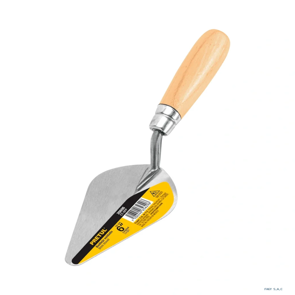 Cuchara para albañil 6", Pretul 20606