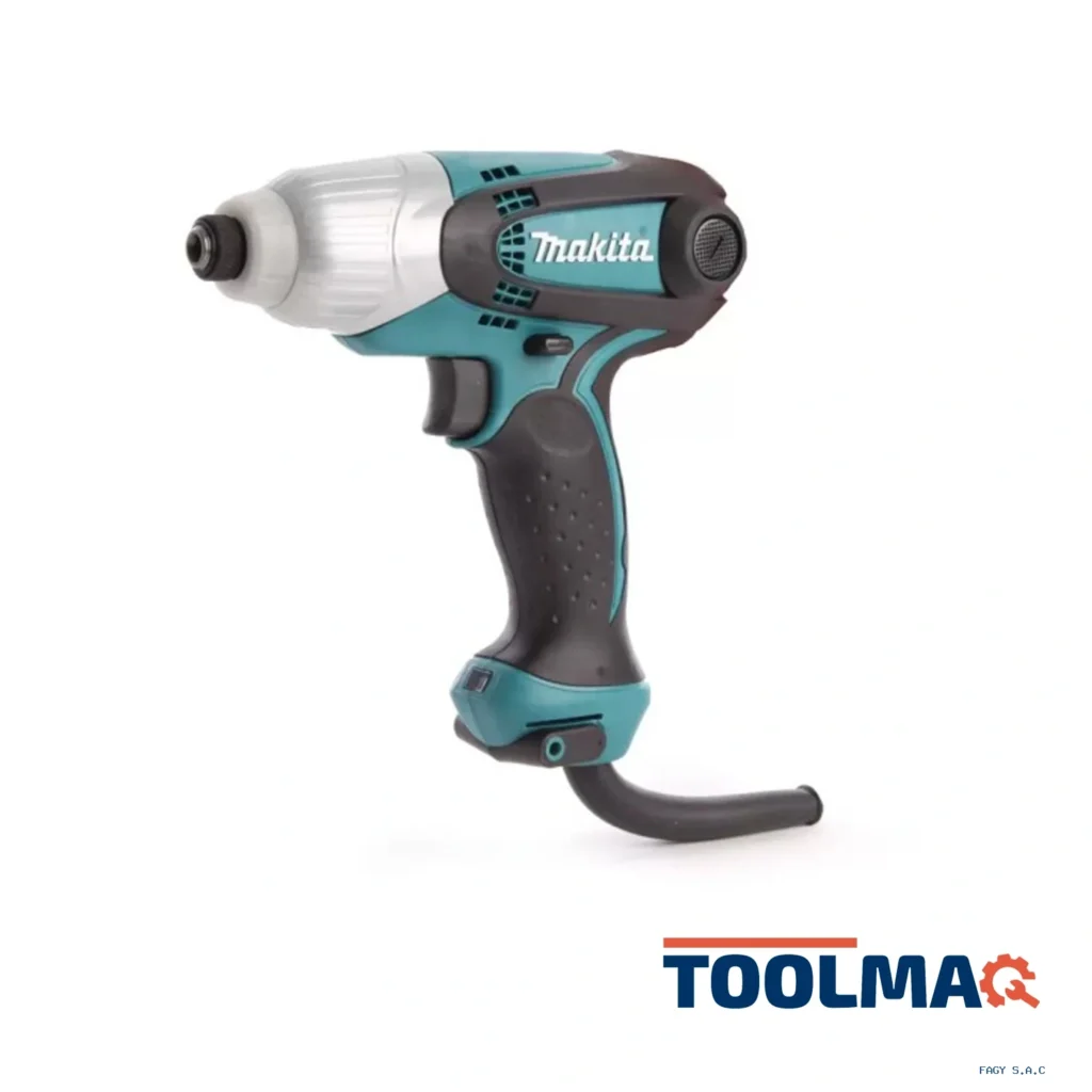 Atornillador de Impacto 1/4" Hex 230W 100 Nm Makita TD0101