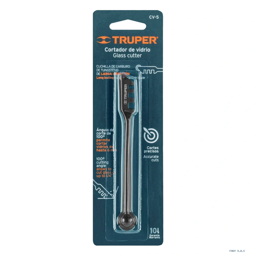 Cortador de vidrio 5", Truper 12953
