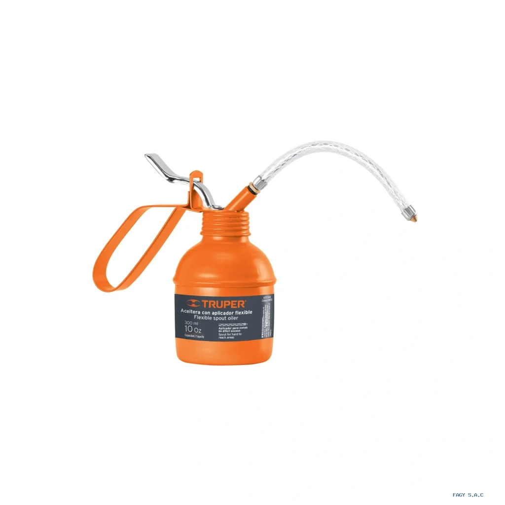Aceitera de 300 ml (10 oz) con aplicador flexible, Truper 14872