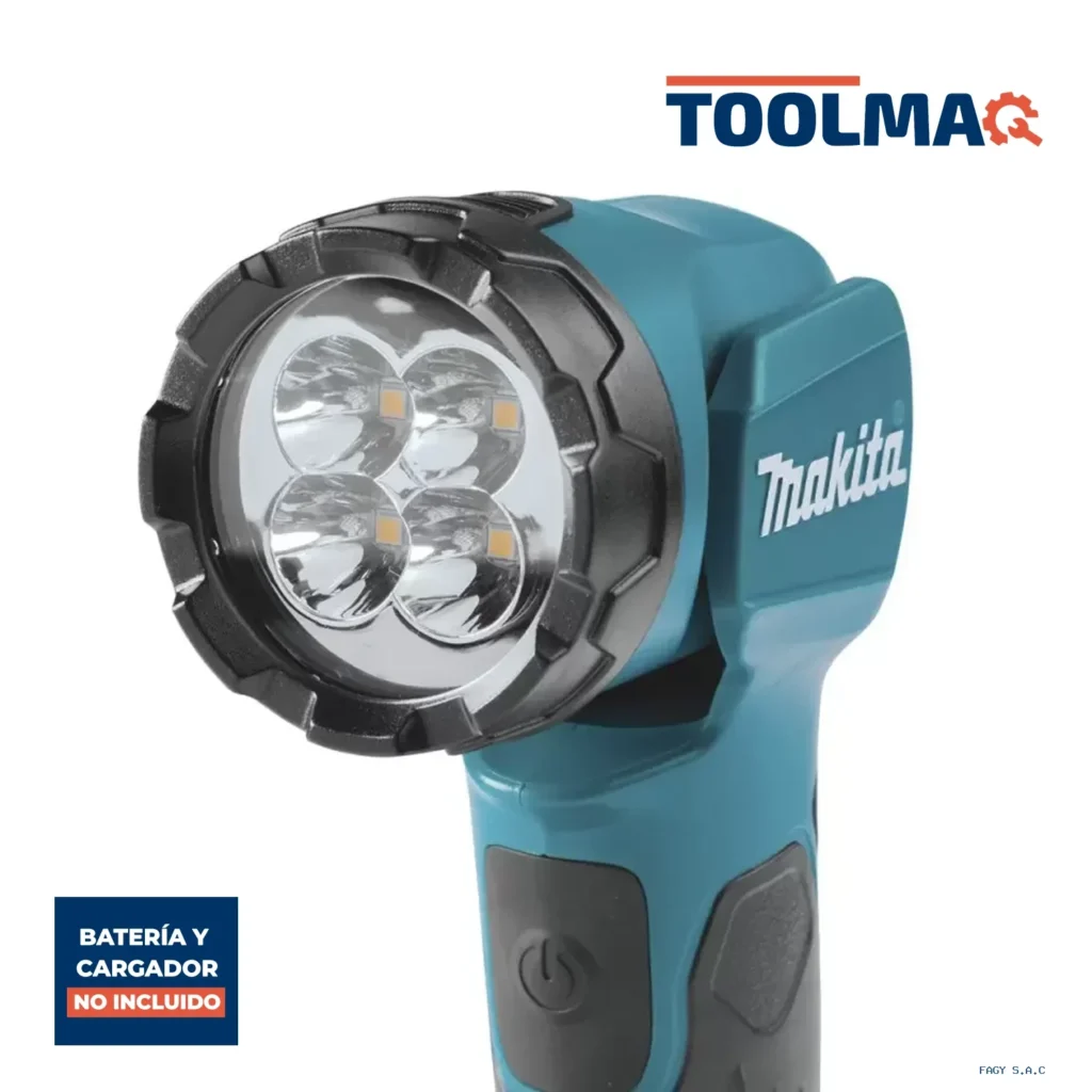 Linterna de Trabajo 18V LXT 4 Led 160Lm (Sin Baterias/Sin Cargador) Makita DML815