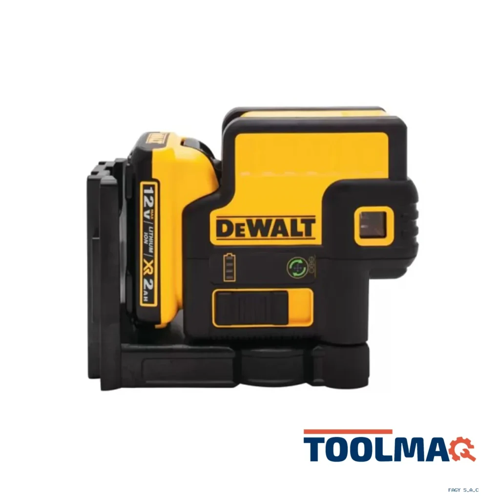 Nivel Láser 5 Puntos Luz Verde 12V Max 30 Metros Dewalt DW085LG
