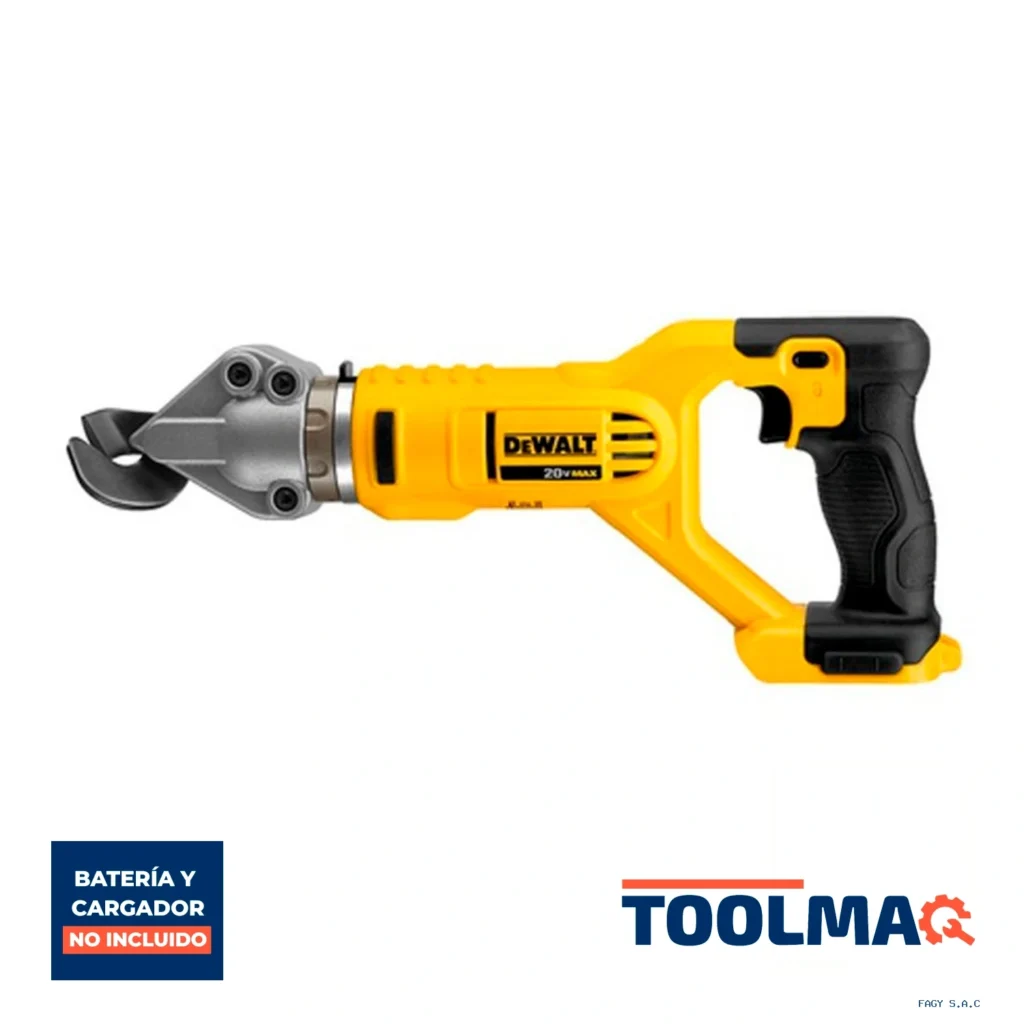 Cizalla de Desplazamiento de Cabeza Giratoria 20V Max (Sin Baterias / Sin Cargador) Dewalt DCS496B