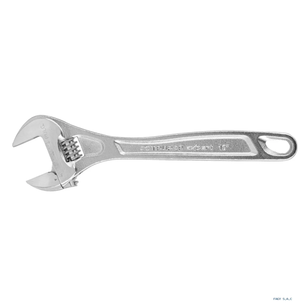 Llave ajustable (perico) 12" profesional  cromada, Expert PET-12C 15508
