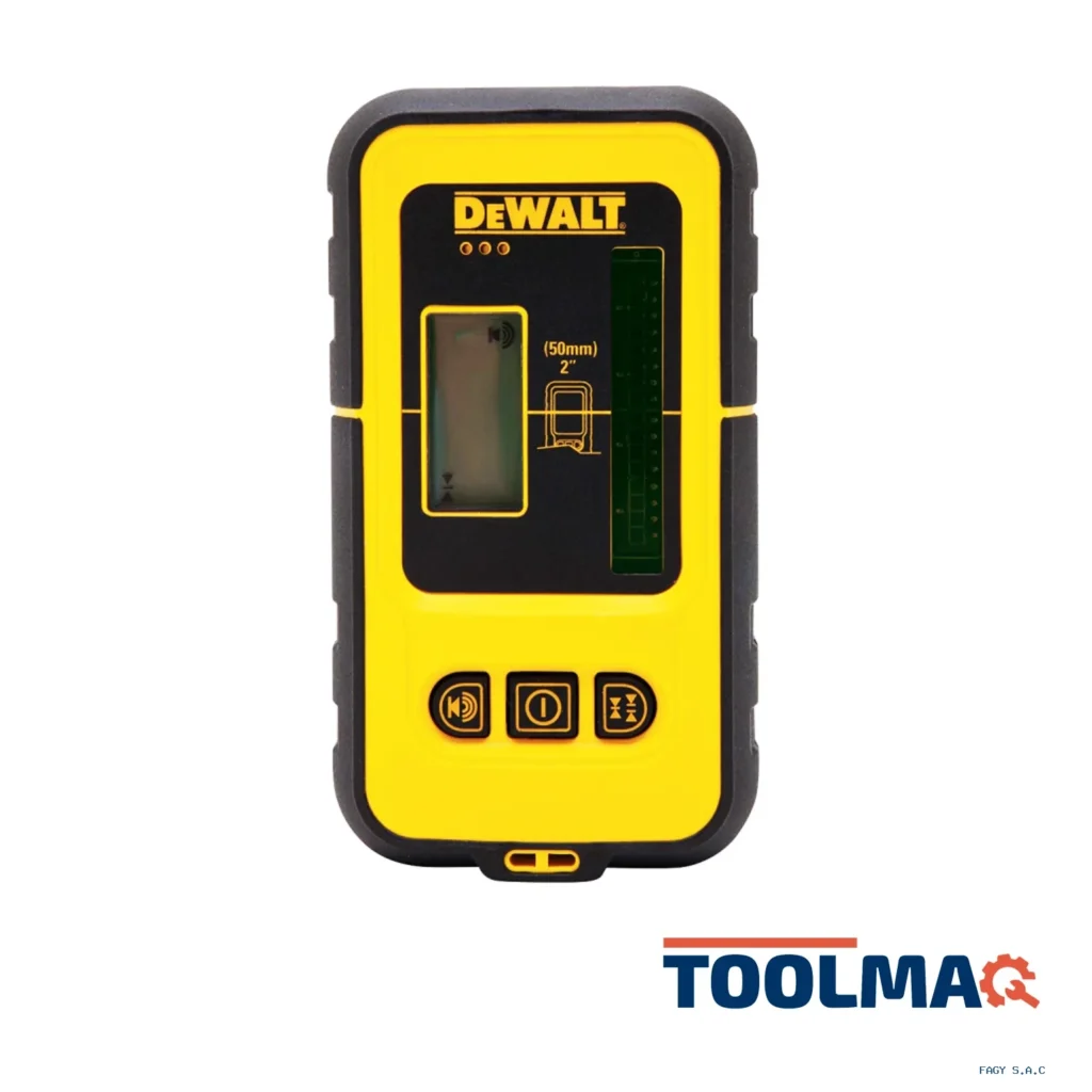 Receptor de Línea Láser Verde 50 Metros Dewalt DW0892G