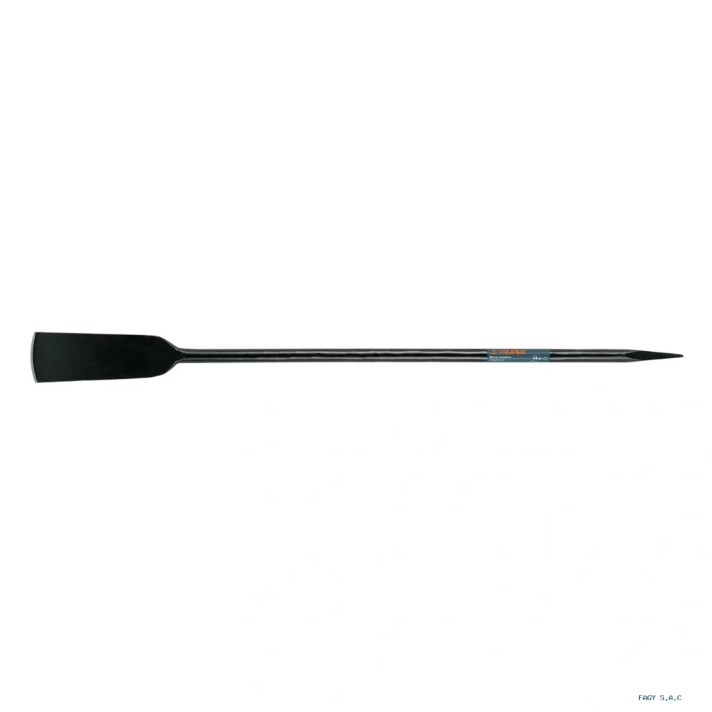 Barra cavadora 1" x 130 cm, escoplo 102 mm, TRUPER 19986