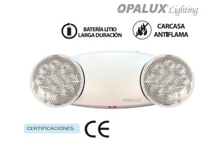 Luz de emergencia 24 leds 120 min Opalux 9909.220