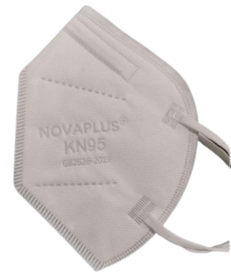 Mascarilla 5 capas KN95 blanco Novaplus