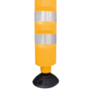Hito flexible tubular color amarillo importando