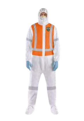 Traje con cinta reflectiva y costuras selladas Worksafe Strong