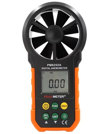 Anemómetro digital portátil PM6252B