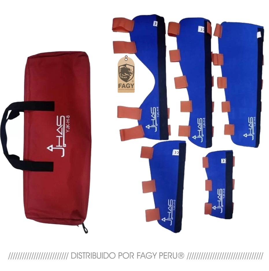 Kit de férula rígida marca Jhas Yjh-8