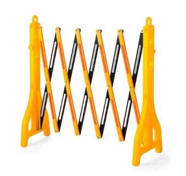Barrera de seguridad expandible 2.5m amarillo