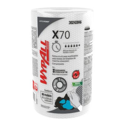 Paños de limpieza Wypall X70