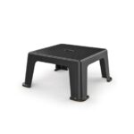 Banqueta aislante de 45KV 52.8X52.8cm uso interior negro, marca sofamel