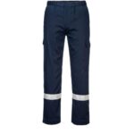 Pantalón ligero resistente a la llama y antiestático Azul marino FR412 portwest