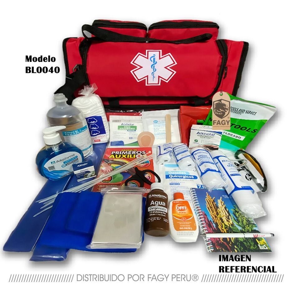 Botiquín de primeros auxilios minería Anexo 2.6 BL0040