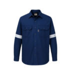 Camisa ignifuga de 14 calcm2 con cinta reflectiva