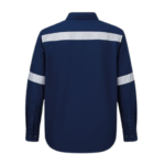 Camisa ignifuga de 26.8 calcm2 con cinta reflectiva