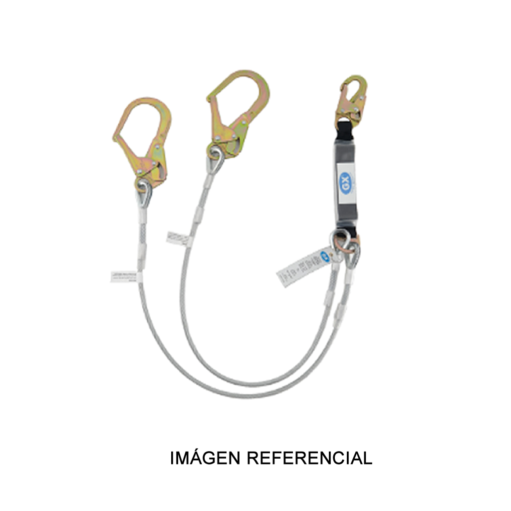 Doble linea de cable con amortiguador CLA02RSA