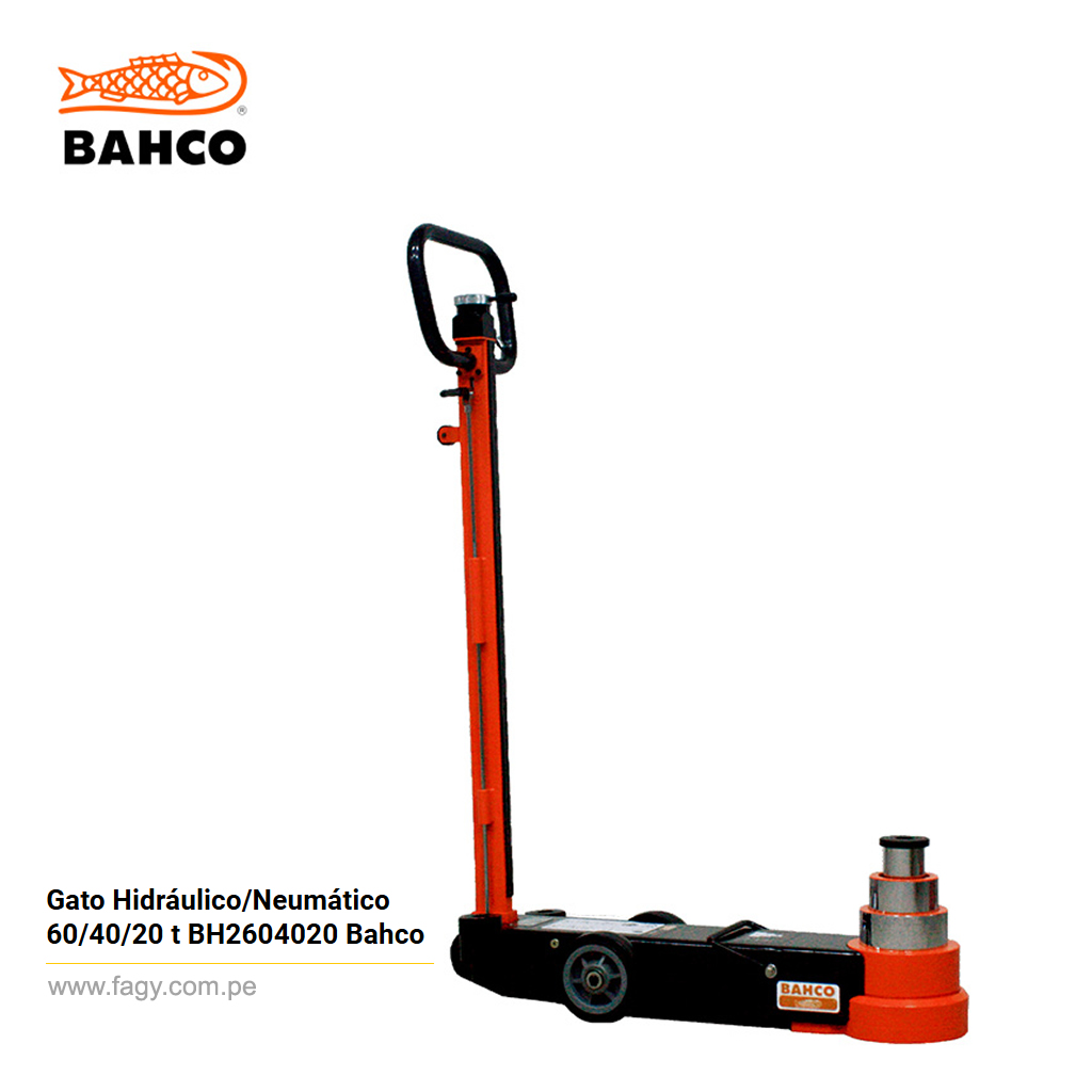 Gato Hidráulico/Neumático 60/40/20 t BH2604020 Bahco