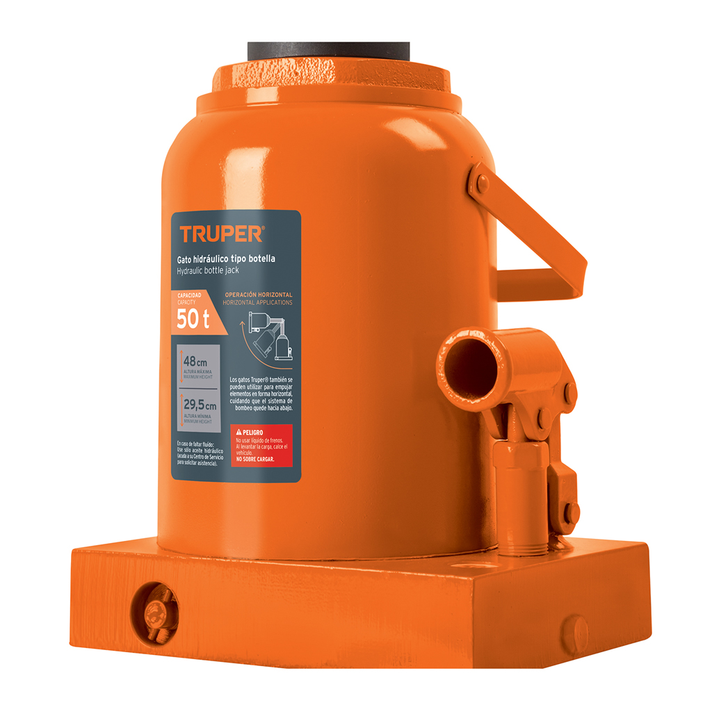 Gata Hidráulica tipo Botella 50 toneladas Truper 14821