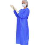 Mandil descartable quirúrgico sms importado