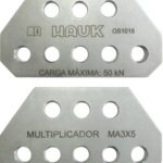Multiplicador de anclaje de 3 a 5 puntos inoxidable Hauk