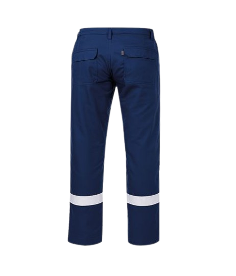 Pantalón ignifugo de 26.8 cal/cm2 con cinta reflectiva