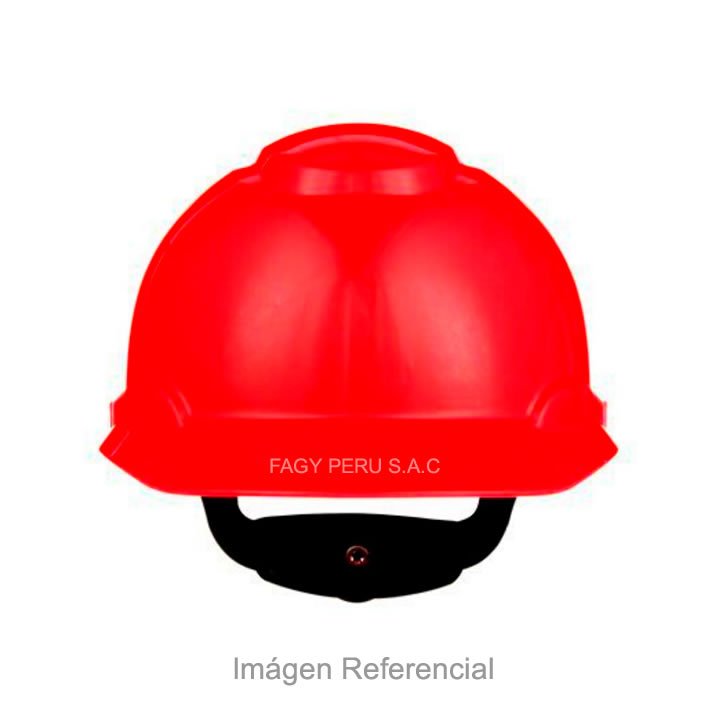 Casco 3M H705 tipo jockey color rojo_1