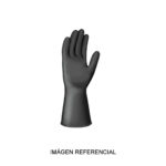 Guante industrial de látex Calibre 35 negro